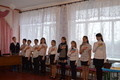 Учні виконують Державний Гімн України